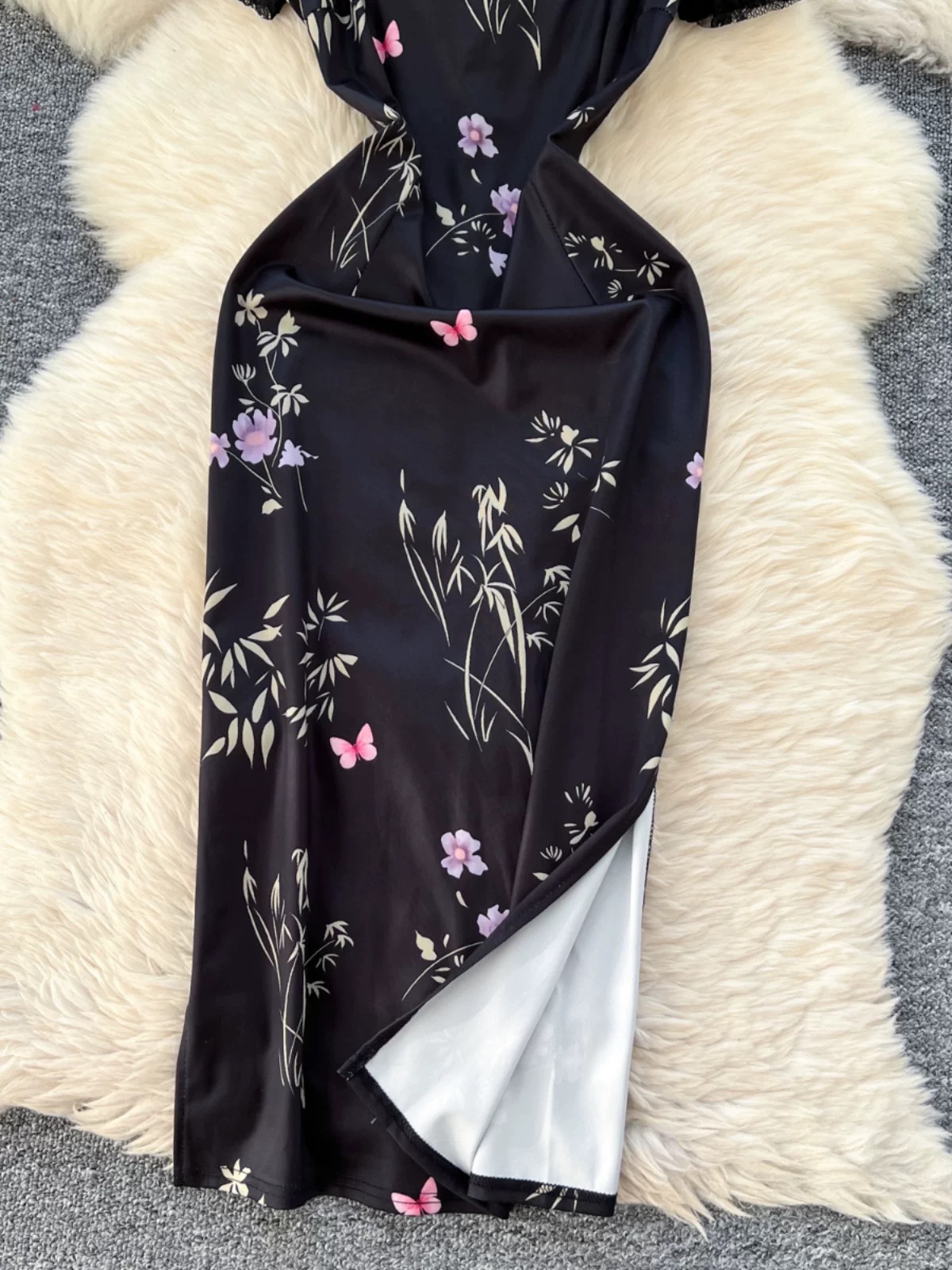 Lagos Angel qipao dress Q232 images